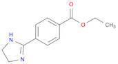 Benzoic acid, 4-(4,5-dihydro-1H-imidazol-2-yl)-, ethyl ester