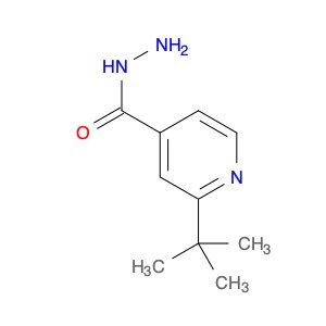 4-Pyridinecarboxylic acid, 2-(1,1-dimethylethyl)-, hydrazide