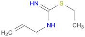 Carbamimidothioic acid, 2-propenyl-, ethyl ester (9CI)