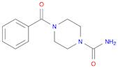 1-Piperazinecarboxamide, 4-benzoyl-