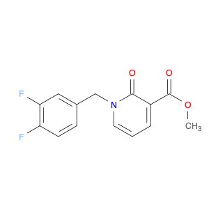Methyl 1-(3,4-difluorobenzyl)-2-oxo-1,2-dihydropyridine-3-carboxylate