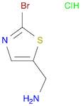 5-Thiazolemethanamine, 2-bromo-, hydrochloride (1:1)