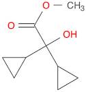 Glycolic acid, dicyclopropyl-, methyl ester (6CI)