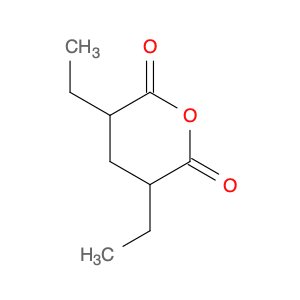 2H-Pyran-2,6(3H)-dione, 3,5-diethyldihydro-