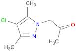 2-Propanone, 1-(4-chloro-3,5-dimethyl-1H-pyrazol-1-yl)-