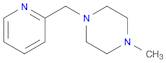 Piperazine, 1-methyl-4-(2-pyridinylmethyl)-