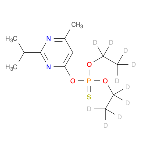 Phosphorothioic acid, O,O-di(ethyl-1,1,2,2,2-d5) O-[6-methyl-2-(1-methylethyl)-4-pyrimidinyl] ester