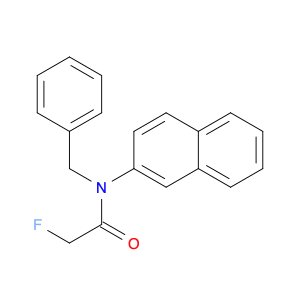 Acetamide, 2-fluoro-N-2-naphthalenyl-N-(phenylmethyl)-