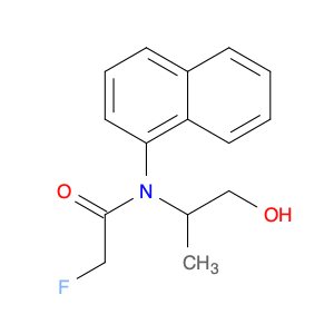 Acetamide, 2-fluoro-N-(2-hydroxy-1-methylethyl)-N-1-naphthalenyl-