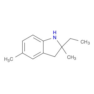 1H-Indole, 2-ethyl-2,3-dihydro-2,5-dimethyl-
