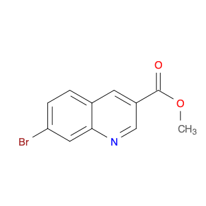 3-Quinolinecarboxylic acid, 7-bromo-, methyl ester