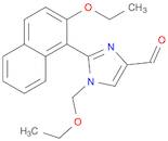 1H-Imidazole-4-carboxaldehyde, 1-(ethoxymethyl)-2-(2-ethoxy-1-naphthalenyl)-