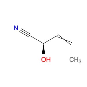 3-Pentenenitrile, 2-hydroxy-, (2R)-
