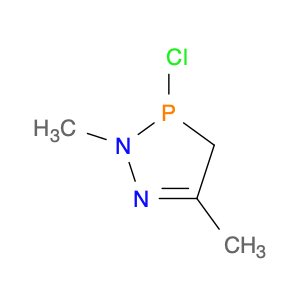 2H-1,2,3-Diazaphosphole, 3-chloro-3,4-dihydro-2,5-dimethyl-