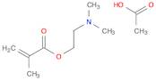 2-Propenoic acid, 2-methyl-, 2-(dimethylamino)ethyl ester, acetate (1:1)