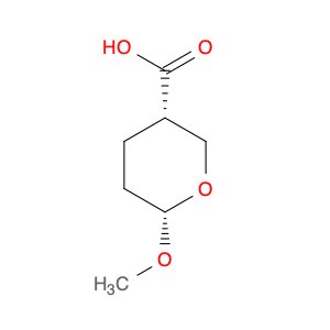 2H-Pyran-3-carboxylicacid, tetrahydro-6-methoxy-, cis- (9CI)