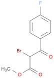 Benzenepropanoic acid, α-bromo-4-fluoro-β-oxo-, methyl ester