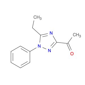 3-Acetyl-5-ethyl-1-phenyl-1,2,4-triazole