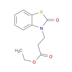 3(2H)-Benzothiazolepropanoic acid, 2-oxo-, ethyl ester