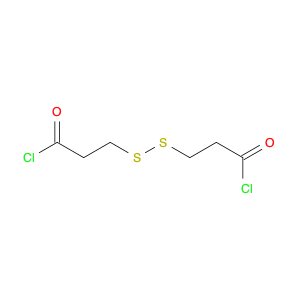 Propanoyl chloride, 3,3'-dithiobis-