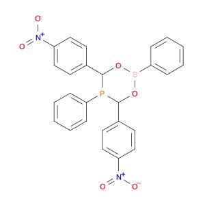 1,3,5,2-Dioxaphosphaborinane, 4,6-bis(4-nitrophenyl)-2,5-diphenyl-