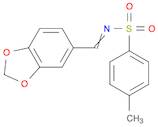 Benzenesulfonamide, N-(1,3-benzodioxol-5-ylmethylene)-4-methyl-