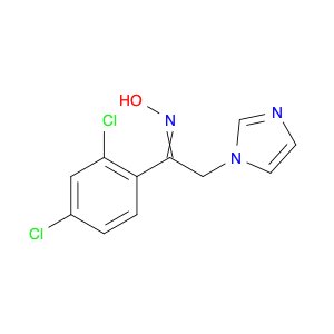 Ethanone, 1-(2,4-dichlorophenyl)-2-(1H-imidazol-1-yl)-, oxime