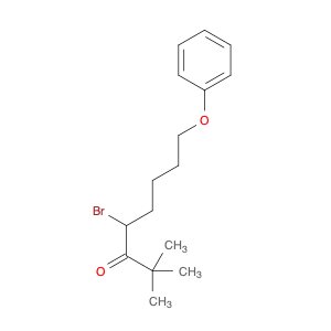 3-Octanone, 4-bromo-2,2-dimethyl-8-phenoxy-
