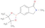 1H-Isoindol-1-one, 2,3-dihydro-2-methyl-5-(4,4,5,5-tetramethyl-1,3,2-dioxaborolan-2-yl)-