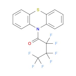 10H-Phenothiazine, 10-(2,2,3,3,4,4,4-heptafluoro-1-oxobutyl)-