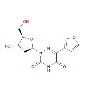 1,2,4-Triazine-3,5(2H,4H)-dione, 2-(2-deoxy-β-D-erythro-pentofuranosyl)-6-(3-furanyl)-