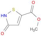 5-Isothiazolecarboxylic acid, 2,3-dihydro-3-oxo-, methyl ester