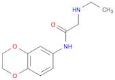 Acetamide, N-(2,3-dihydro-1,4-benzodioxin-6-yl)-2-(ethylamino)-