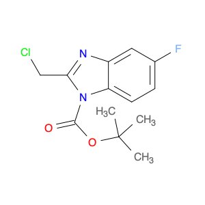 tert-Butyl 2-(chloromethyl)-5-fluoro-1H-benzo[d]imidazole-1-carboxylate