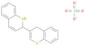 1-Benzothiopyrylium, 2-(4H-1-benzothiopyran-3-yl)-, perchlorate (9CI)