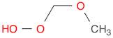 Hydroperoxide, methoxymethyl (8CI,9CI)