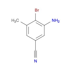 Benzonitrile, 3-amino-4-bromo-5-methyl-