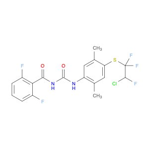 Benzamide, N-[[[4-[(2-chloro-1,1,2-trifluoroethyl)thio]-2,5-dimethylphenyl]amino]carbonyl]-2,6-dif…