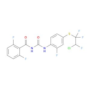 Benzamide, N-[[[4-[(2-chloro-1,1,2-trifluoroethyl)thio]-2-fluorophenyl]amino]carbonyl]-2,6-difluor…