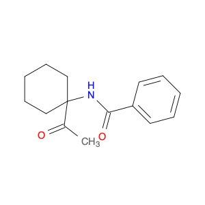 Benzamide, N-(1-acetylcyclohexyl)-