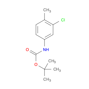 Carbamic acid, (3-chloro-4-methylphenyl)-, 1,1-dimethylethyl ester (9CI)