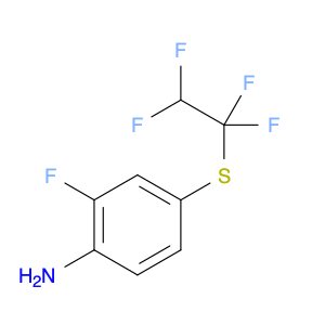 Benzenamine, 2-fluoro-4-[(1,1,2,2-tetrafluoroethyl)thio]-