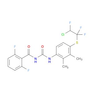 Benzamide,N-[[[4-[(2-chloro-1,1,2-trifluoroethyl)thio]-2,3-dimethylphenyl]amino]carbonyl]-2,6-difl…