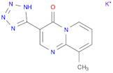 4H-Pyrido[1,2-a]pyrimidin-4-one, 9-methyl-3-(2H-tetrazol-5-yl)-, potassium salt (1:1)