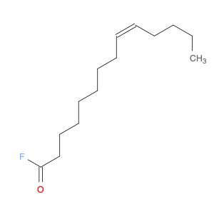 9-Tetradecenoyl fluoride, (Z)- (9CI)