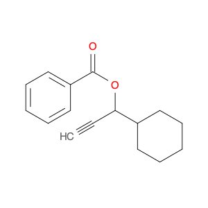 Cyclohexanemethanol, α-ethynyl-, 1-benzoate