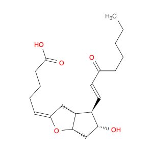 Prosta-5,13-dien-1-oic acid, 6,9-epoxy-11-hydroxy-15-oxo-, (5Z,9α,11α,13E)-