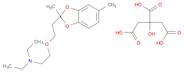 Ethanamine, 2-[2-(2,5-dimethyl-1,3-benzodioxol-2-yl)ethoxy]-N,N-diethyl-, 2-hydroxy-1,2,3-propanet…