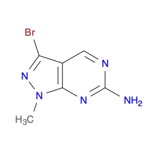 1H-Pyrazolo[3,4-d]pyrimidin-6-amine, 3-bromo-1-methyl-