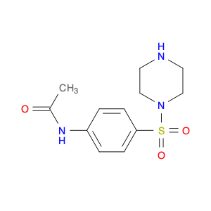 Acetamide, N-[4-(1-piperazinylsulfonyl)phenyl]-